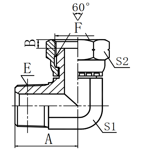 BSPP SWIVEL ELBOW 2B9 Buy PARKER BSPP SWIVEL FITTING, BSPP SWIVEL