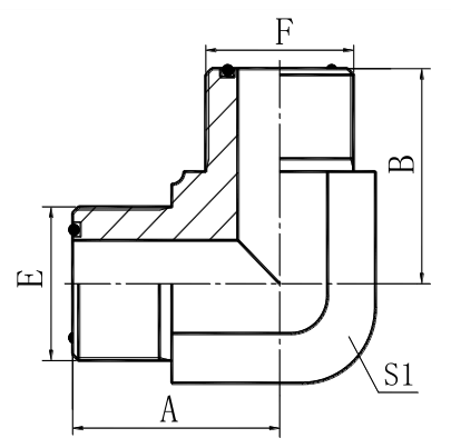 ORFS Tube Fittings - Buy O-ring face seal fittings, ORFS Tube Fittings ...